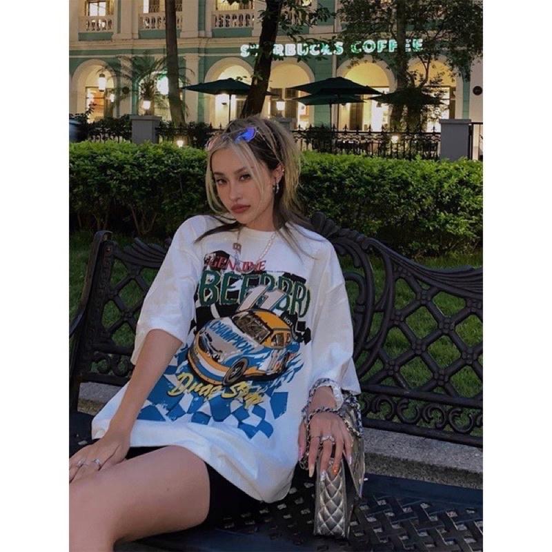 Áo Thun Unisex Áo Phông Unisex Form Rộng Cotton Oversize,Hình In Sắc Nét,Phong Cách Hàn Quốc TH205