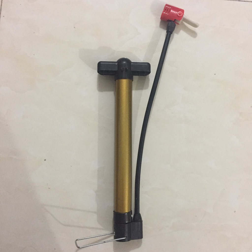 Bơm xe đạp, xe máy cầm tay nhỏ gọn