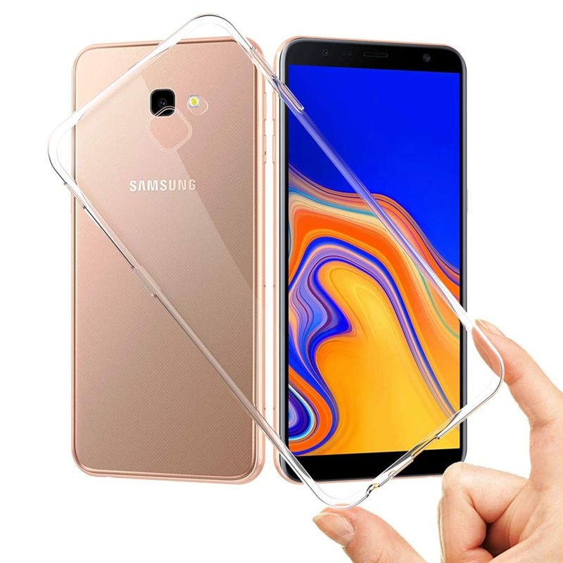Ốp lưng dẻo silicone trong suốt dành cho Samsung Galaxy J4 Prime