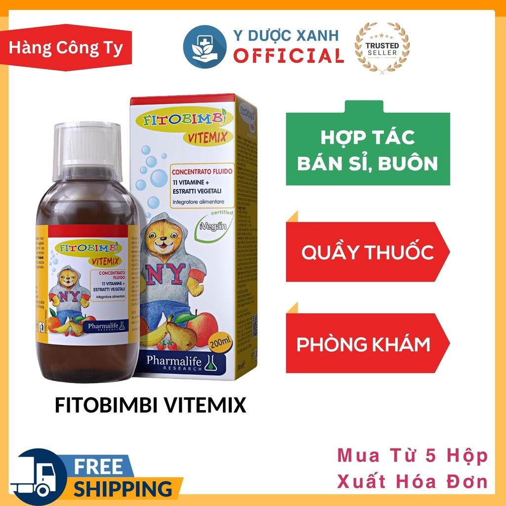 Phòng Khám, Nhà Thuốc - FITOBIMBI VITEMIX 200ml của Ý, Vitamin tổng hợp cho bé - Y Dược Xanh