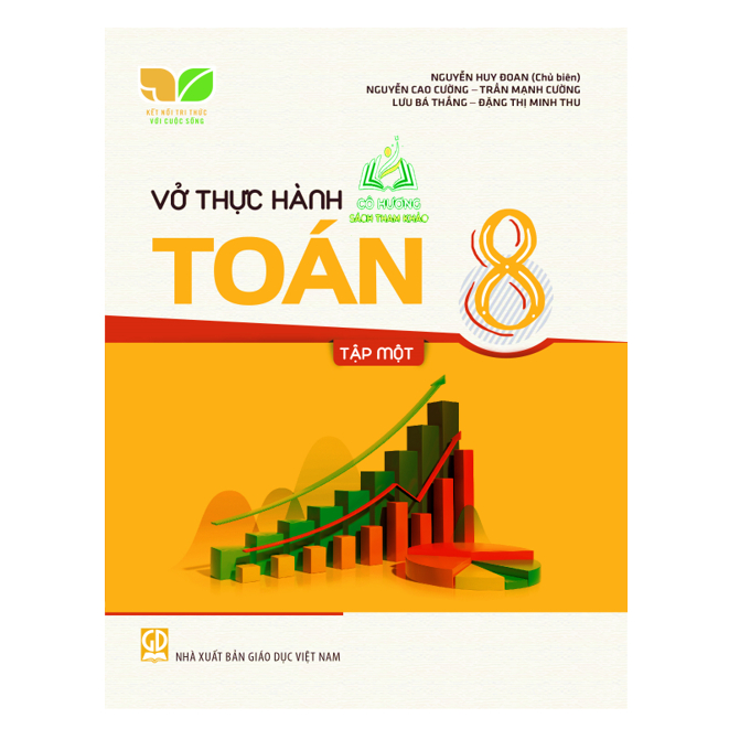 Sách - Combo Vở thực hành Toán 8 tập 1 + 2