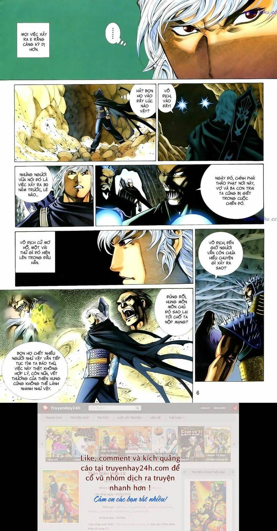 anh hùng vô lệ chapter 108 6