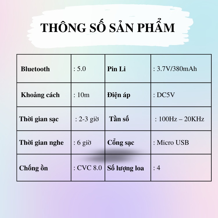 Loa Bluetooth Đeo Cổ BBH-929S - Tích Hợp Micro Nghe Gọi Trực Tiếp - Chất Lượng Âm Thanh Hifi Sống Động