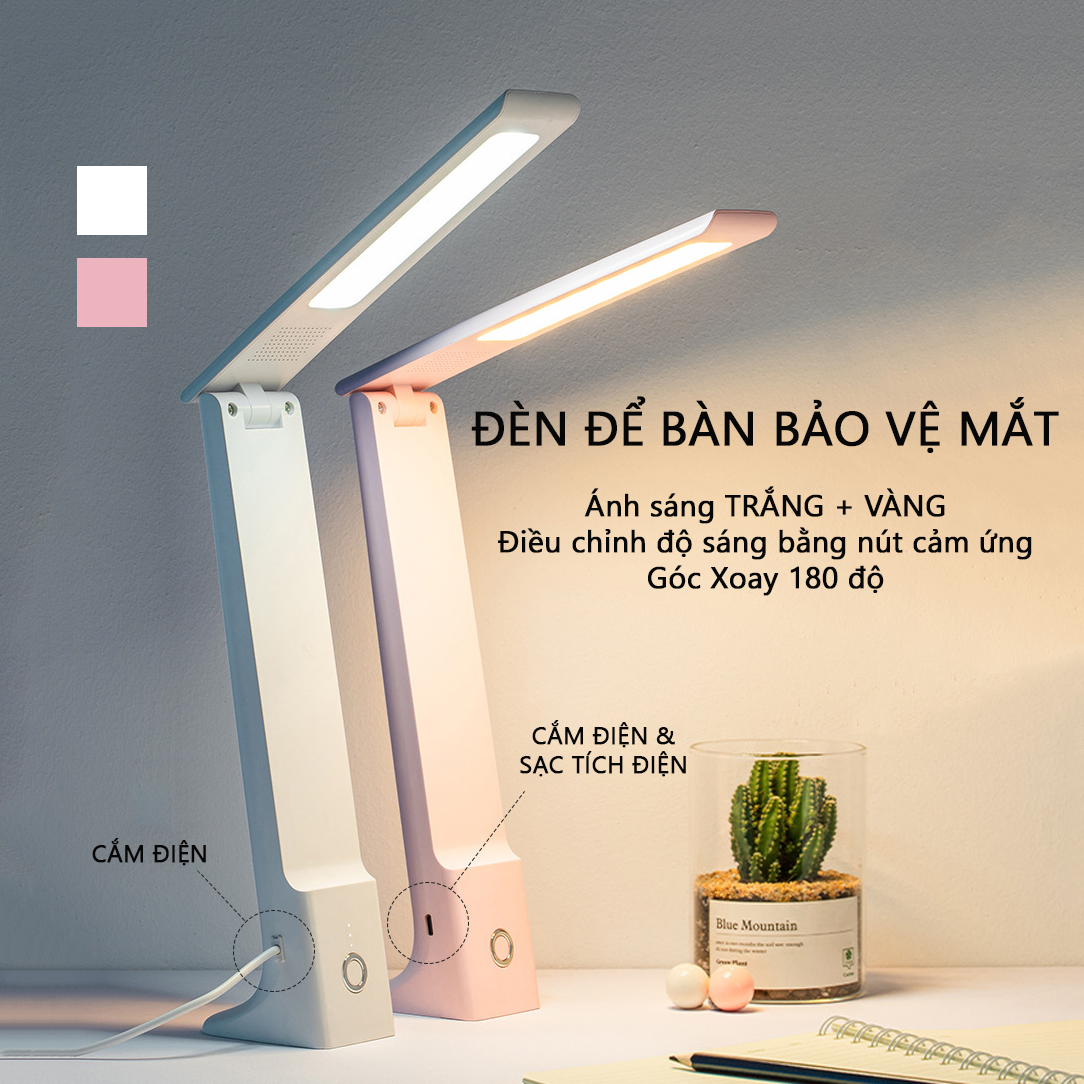 Hình ảnh Đèn Bàn Học Đọc Sách , Đèn LED Để Bàn Bảo Vệ Mắt