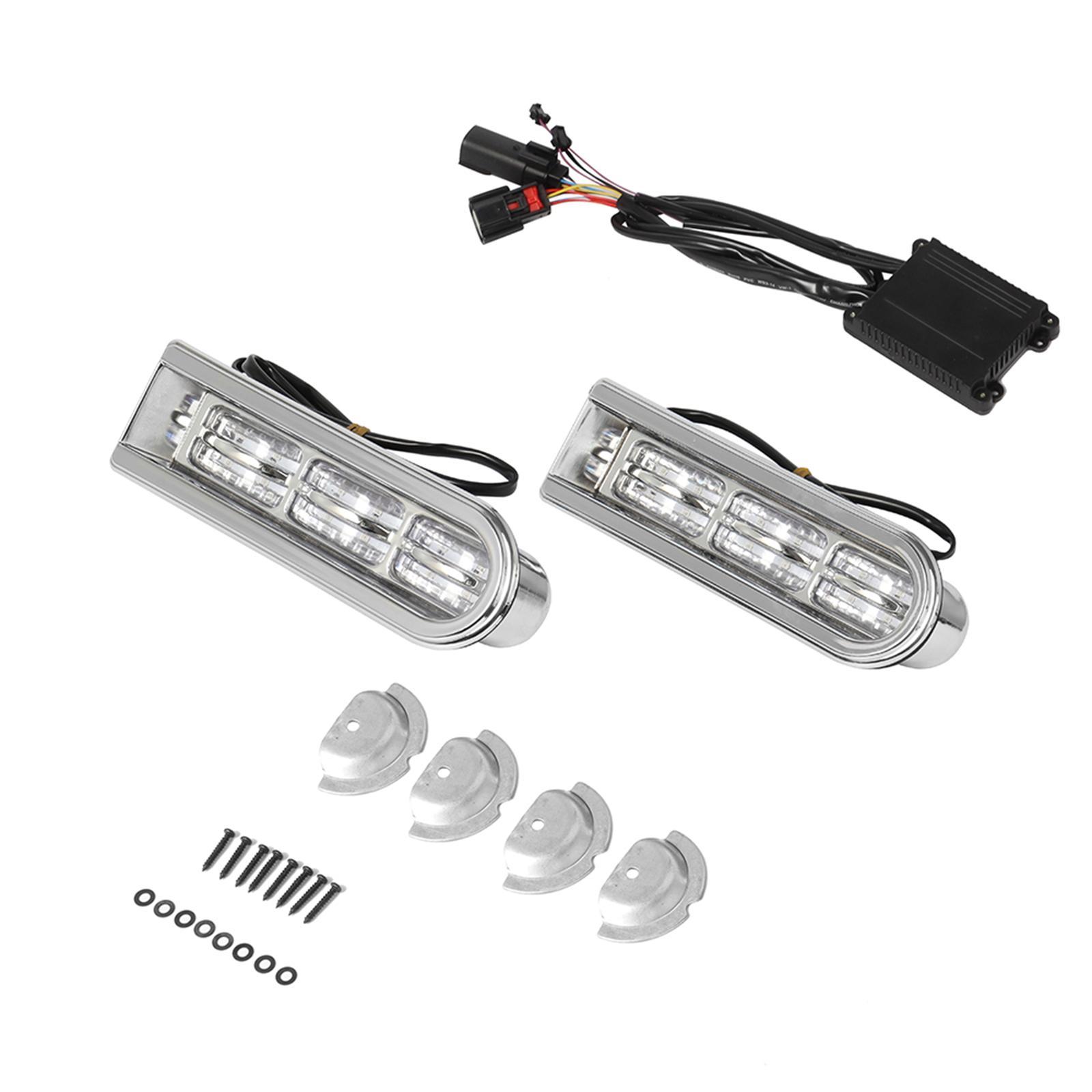 Saddlebag LED for Fltruse 2014-Later white