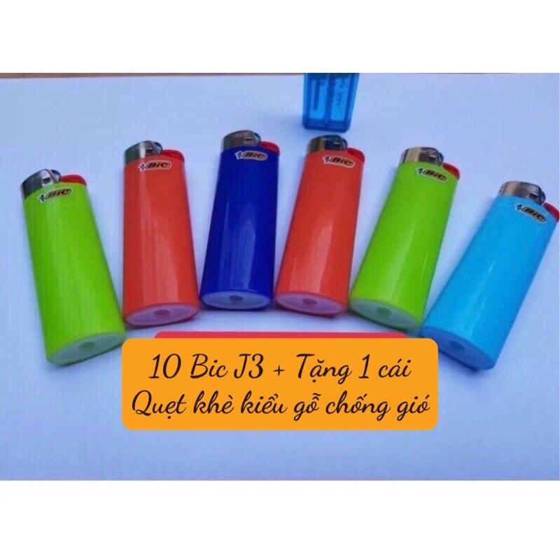 [10cái tặng 1khò ] Quẹt Bic J3 size trung