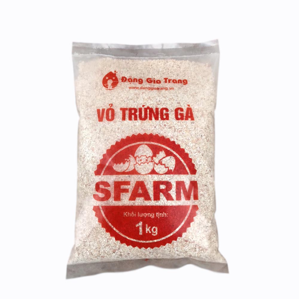 Vỏ trứng gà Sfarm đã qua xử lý