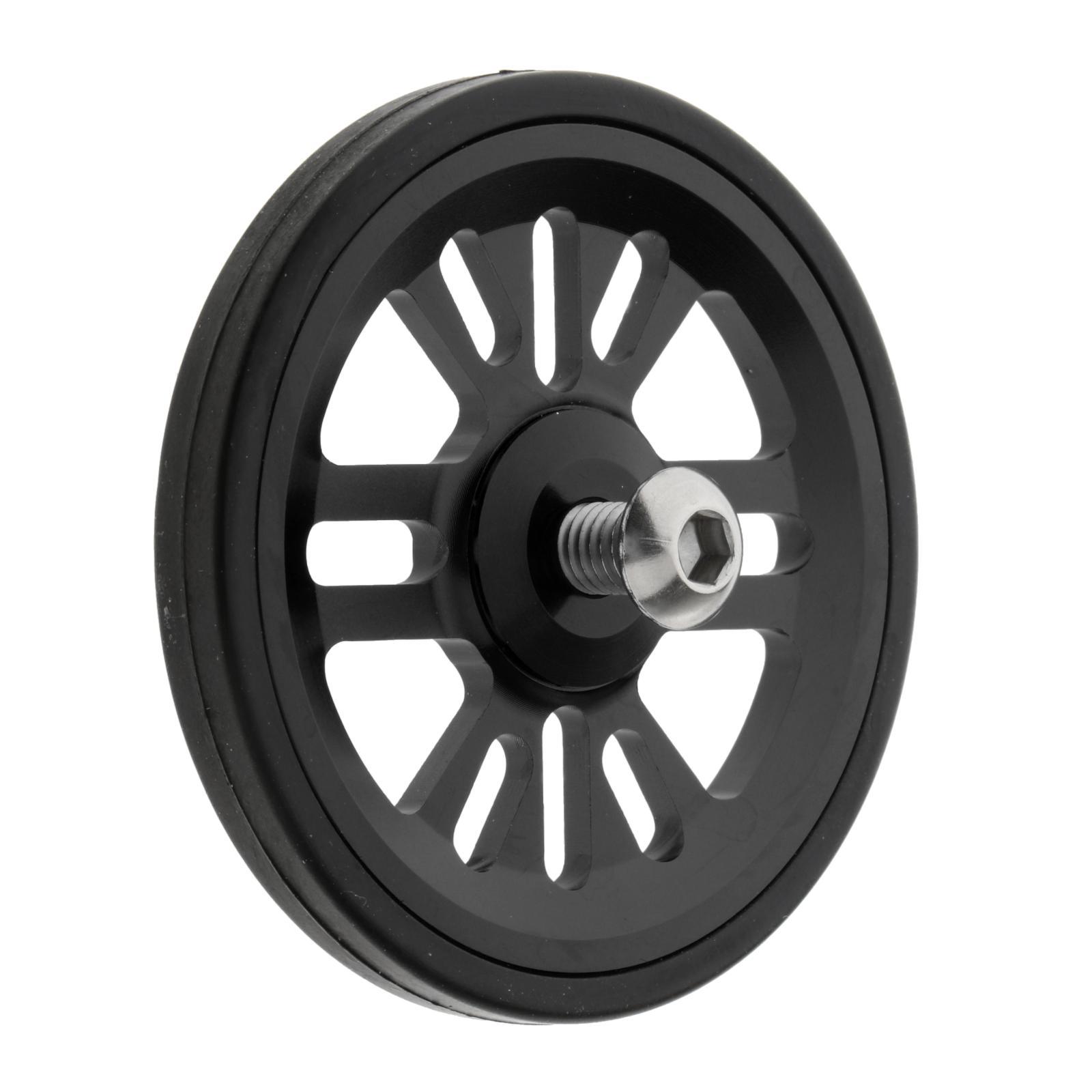 Folding Bike Easy Wheels 6cm for Brompton Foldable Bicycle Transporting Pushing Walking Components Parts