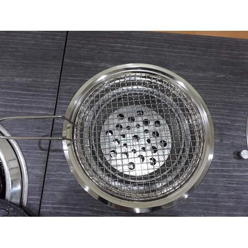 Bếp nướng than hoa âm bàn, bếp nướng inox giá rẻ