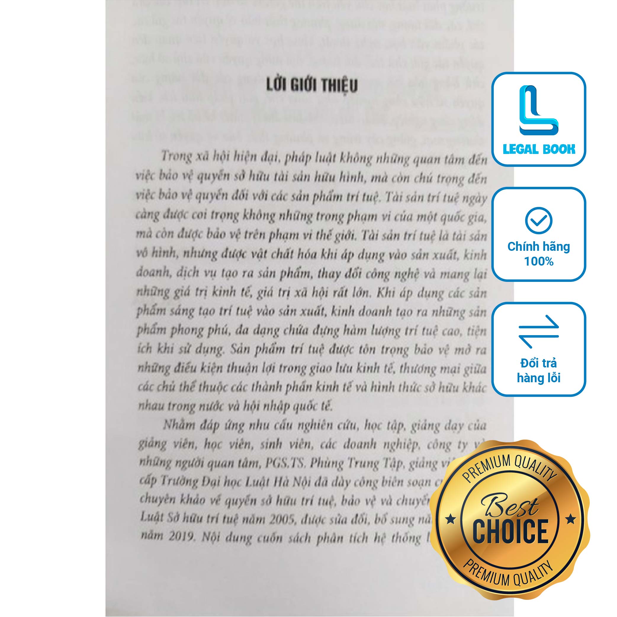Sách Quyền sở hữu trí tuệ, bảo vệ và chuyển giao - PGS.TS Phùng Trung Tập