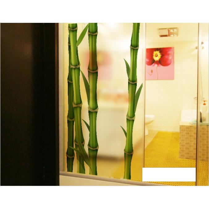 Decal Dán Kính Cao Cấp - Cây Trúc Xanh