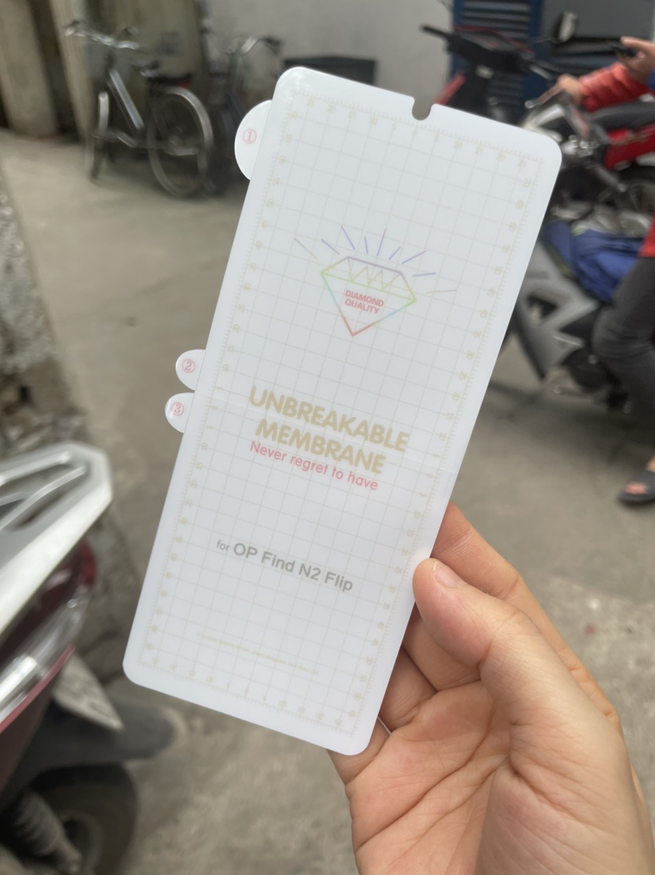 Miếng dán PPF cho OPPO Find N2 Flip mặt trước / mặt sau lưng
