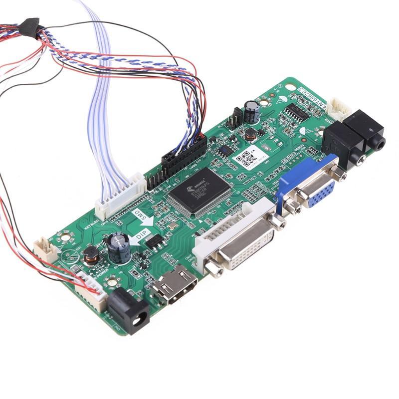 Bộ mạch điều khiển màn hình LCD 15.6" HDMI DVI VGA B156XW02 1366X768 1 kênh 6/8-bit 40 chấu chất lượng