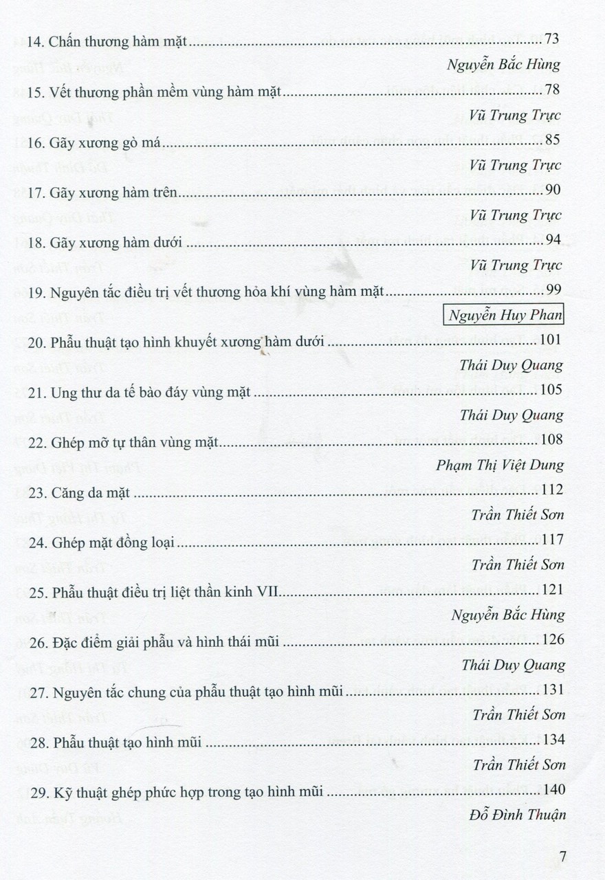 Các Vấn Đề Cơ Bản Trong Phẫu Thuật Tạo Hình Thẩm Mỹ - Trường Đại Học Y Hà Nội