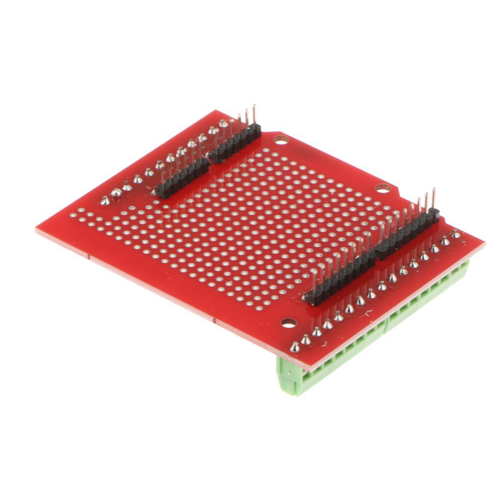 Screw Shields Assembled Prototype Terminal Expansion Board for