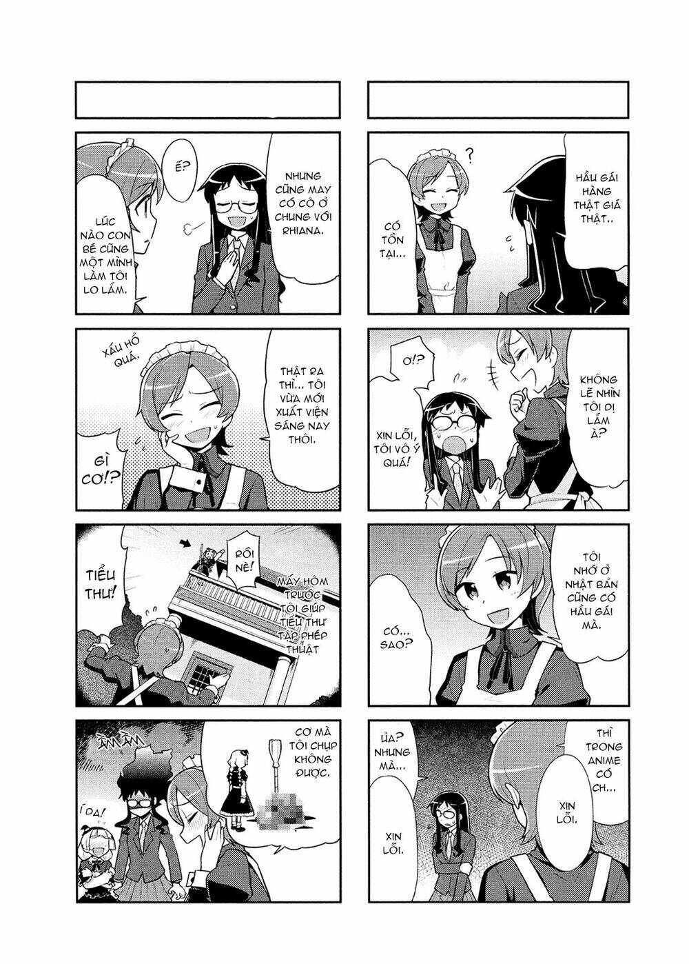 majyo to houki to kurobuchi megane chapter 3 5