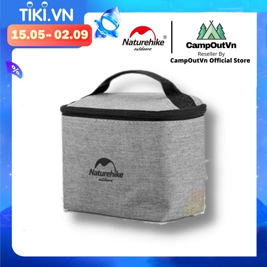 Đồ cắm trại túi đựng gia vị Naturehike campoutvn du lịch dã ngoại NH17T011-P nhựa PET an toàn gọn tiện dụng A127