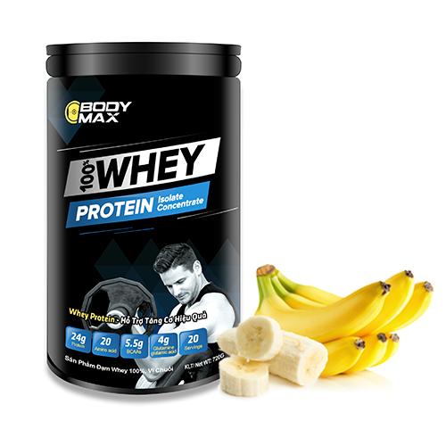 Whey Protein BODY MAX - VỊ CHUỐI 720G