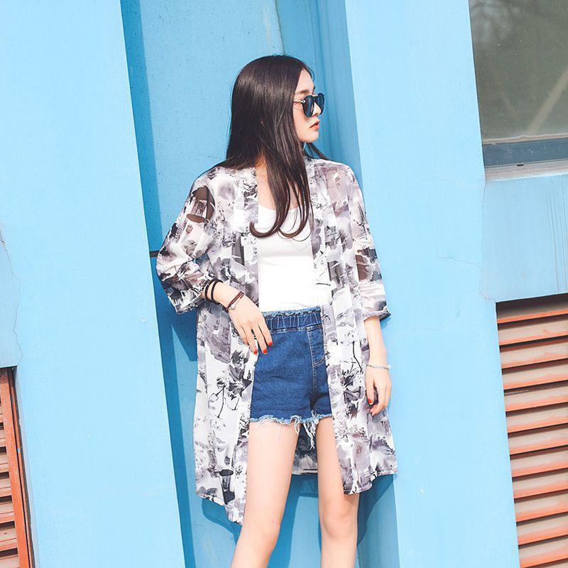 Áo khoác cardigan chiffon nữ chống nắng