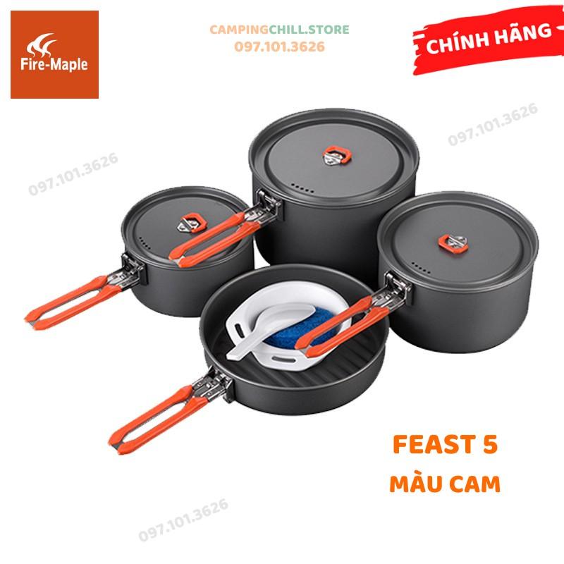 BỘ NỒI NẤU ĂN DÃ NGOẠI FIRE MAPLE FEAST 4