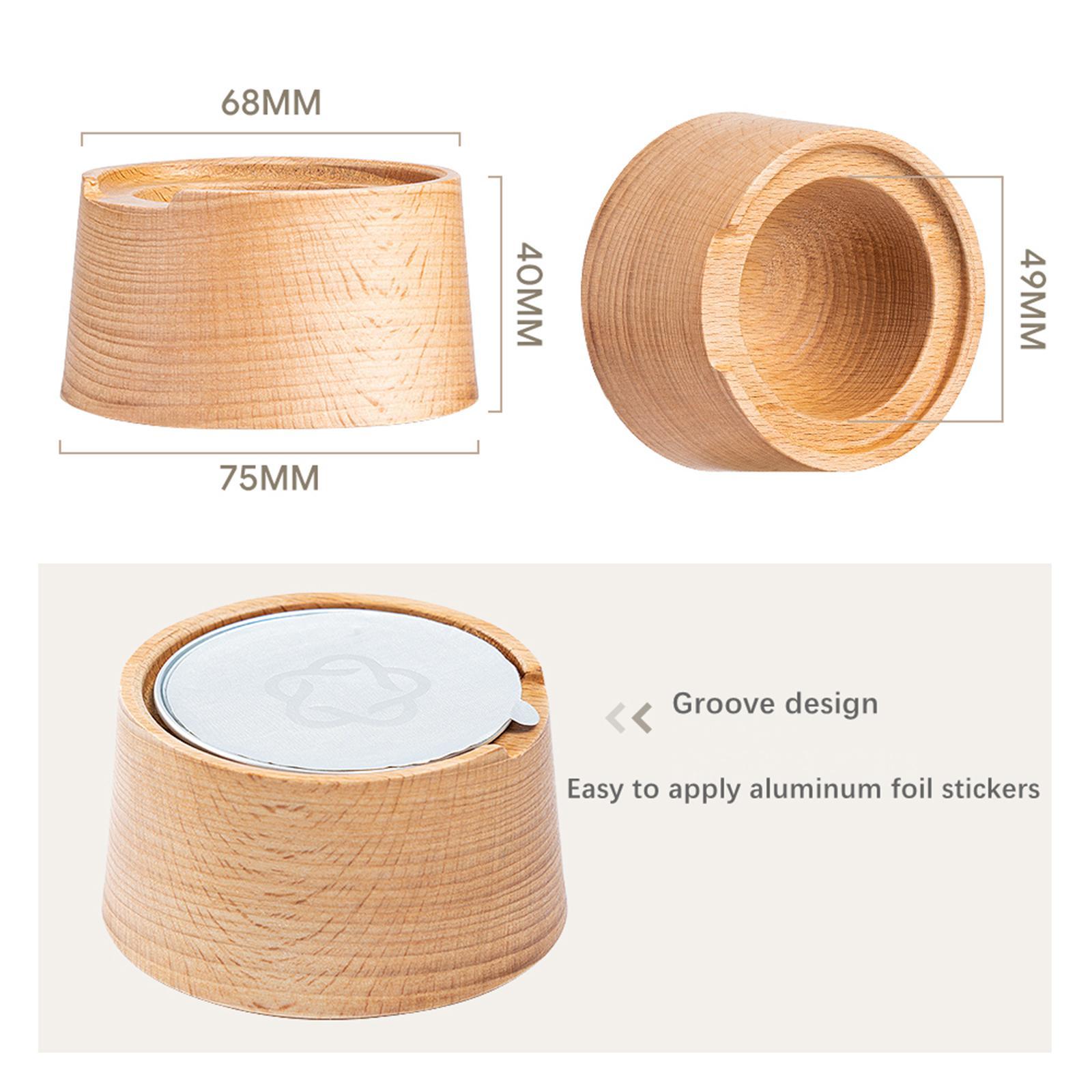 Reusable Coffee Capsule Refill Kit, Aluminum Foil Seals Kit Capsule Holder for Home