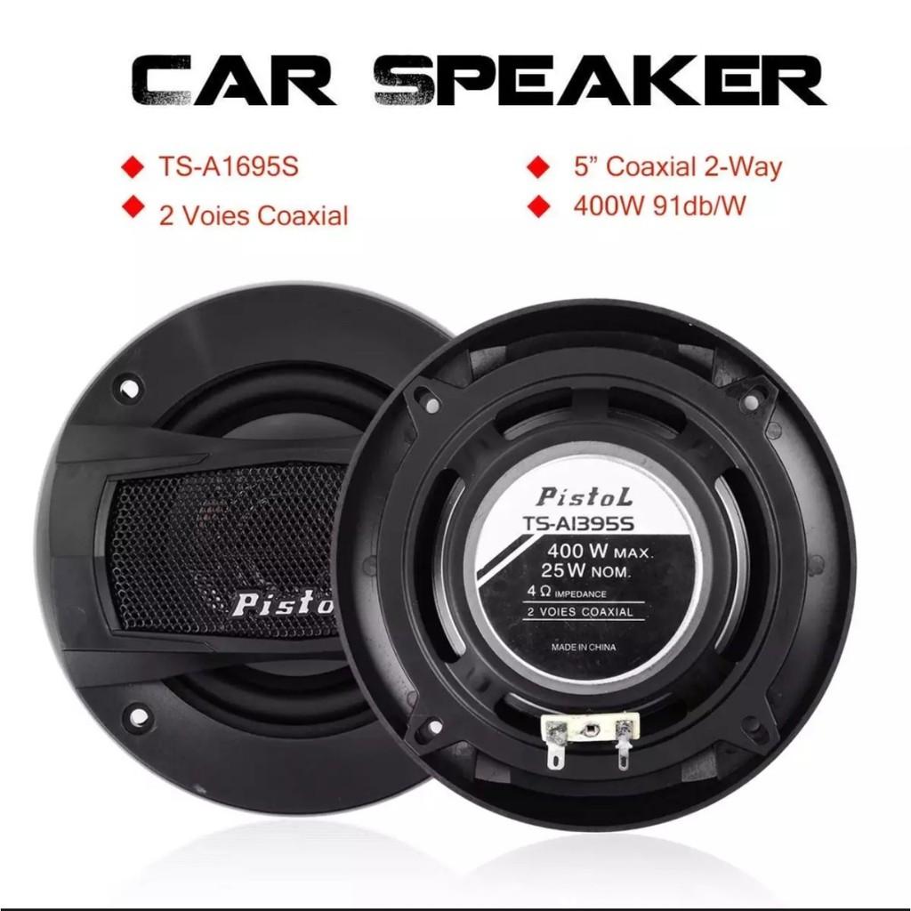 Bộ 2 Loa Cánh Cửa Công Suất 400W Cho Ô Tô Xe Hơi - Loa Đồng Trục TS-A1395S 2 Đường Tiếng Riêng Biệt