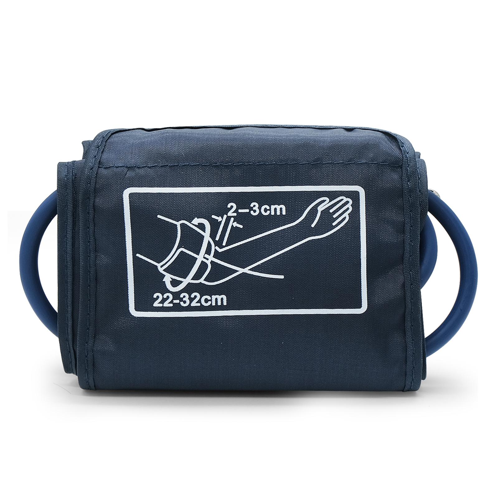 Blood Pressure Monitor Portable Household ArmBand Type Sphygmomanometer With LCD Display Accurate Measurement Data Storage Time Setting