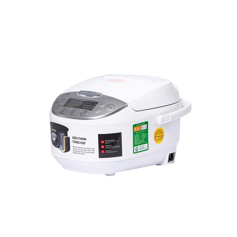 Nồi Cơm Điện Tử Toshiba RC-18DH2PV - 1.8L - Lòng Nồi Dày 2.2mm, Chống Dính - Hàng Chính Hãng, Bảo Hành 12 Tháng