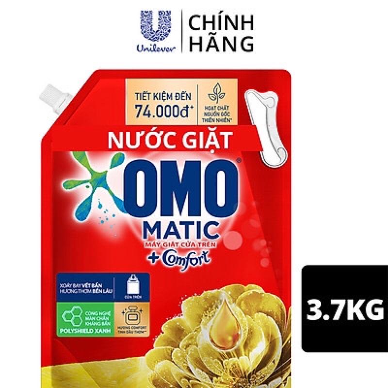 Nước giặt OMO Matic hương Comfort tinh dầu thơm túi 2,8L-3.5 L