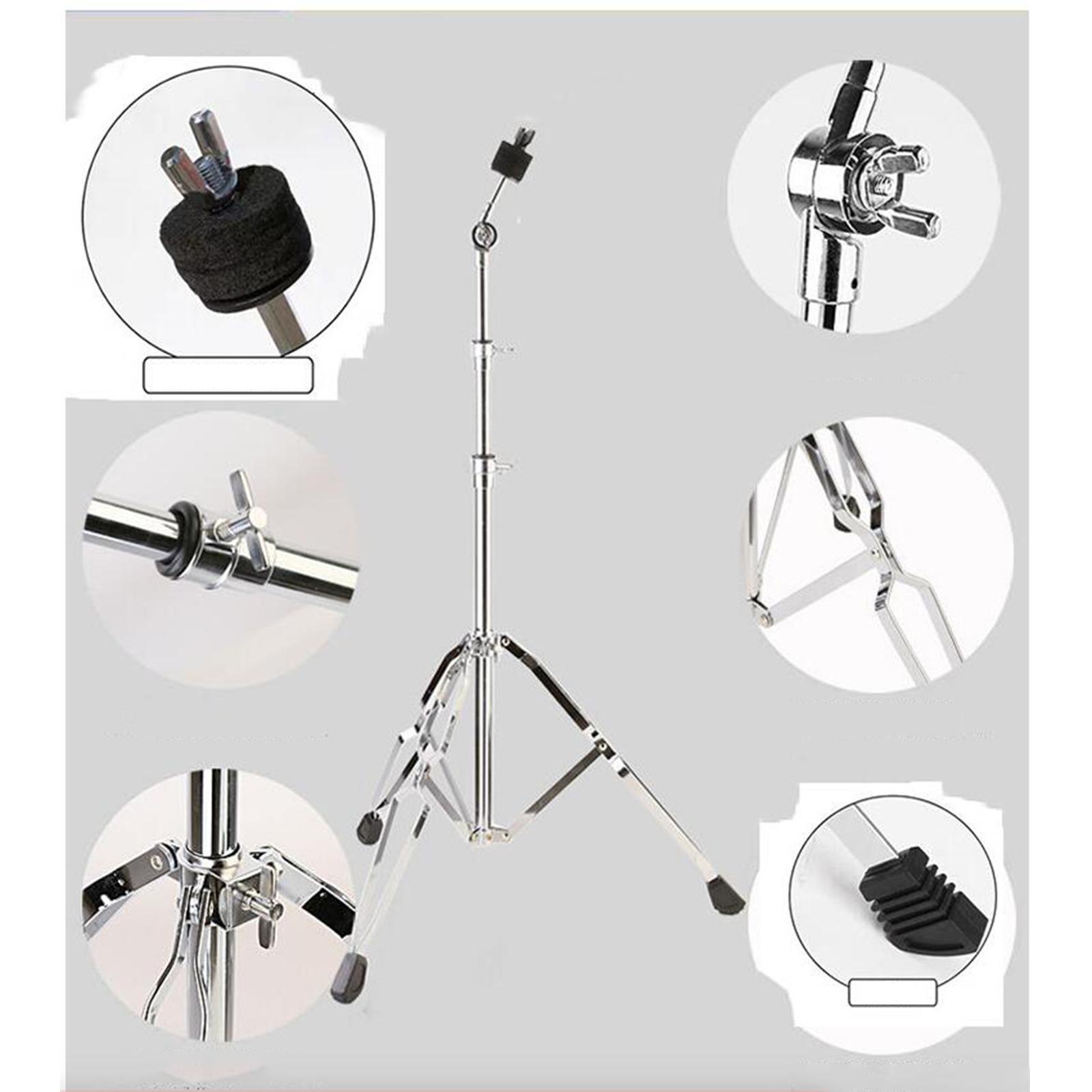 Cymbal Stand High Hat Stand Foldable Percussion Instrument Parts Holder