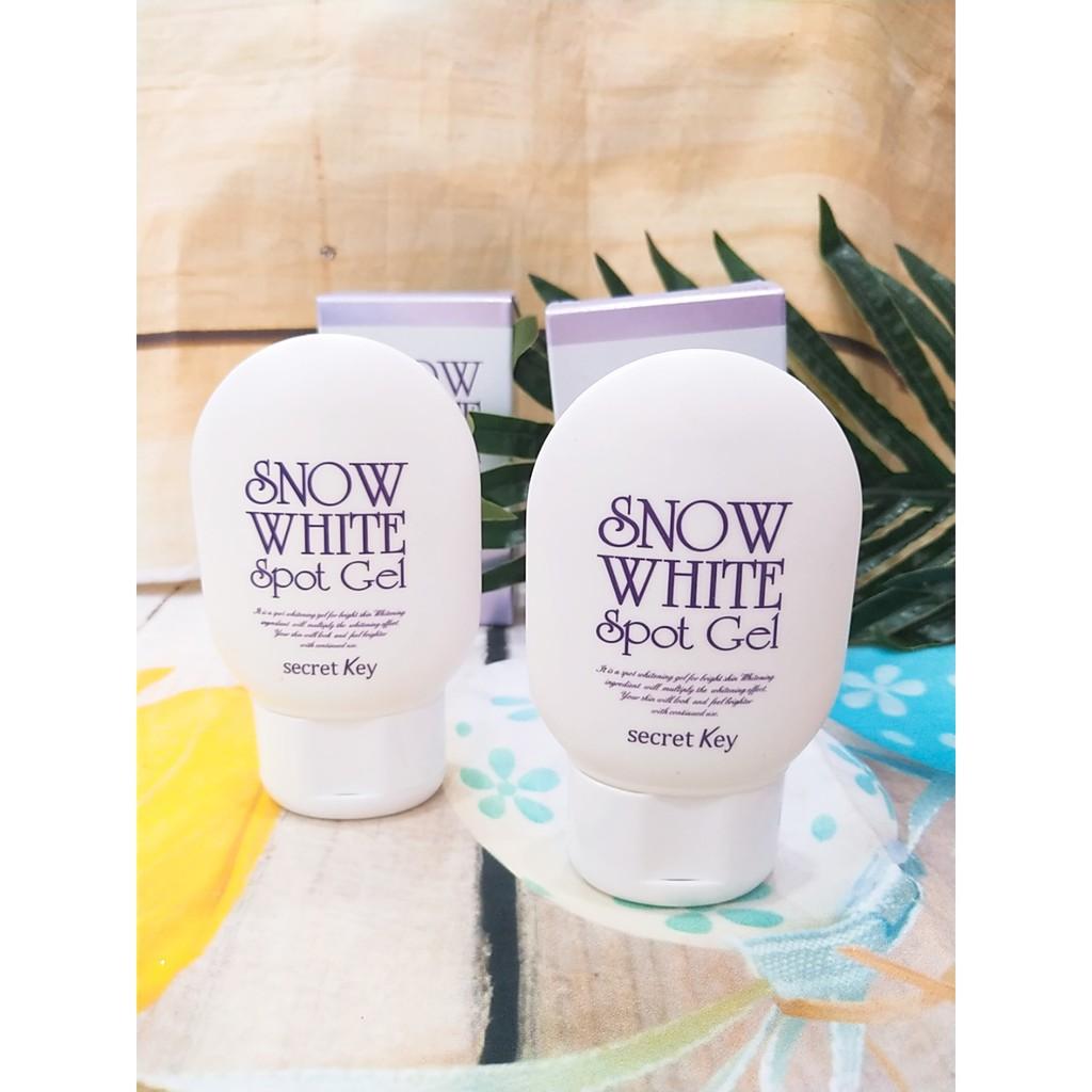 Gel Mờ Thâm, Dưỡng Trắng Cơ Thể Secret Key Snow White Spot Gel 65gr