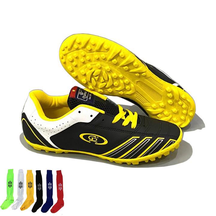 Giày Đá Bóng Sân Cỏ Nhân Tạo May Đế Kèm Vớ Đá Bóng Cao Cấp Size 37 Đến 45 - 41