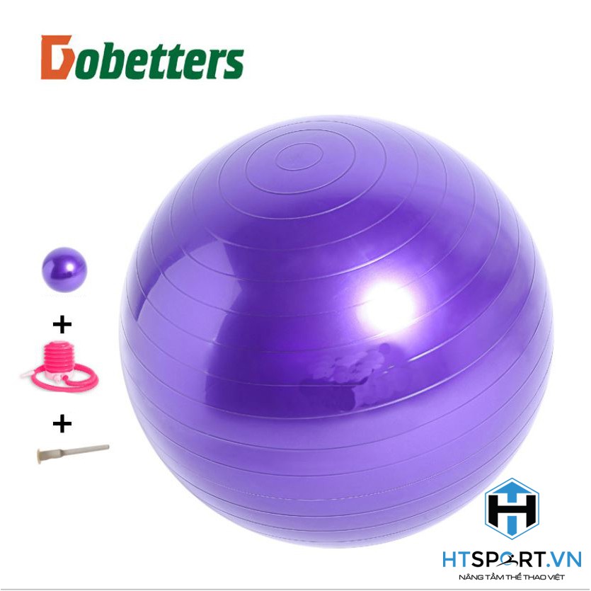 Bóng trơn size 75cm, trong lượng 1kg, chất liệu PVC chịu lực cao , Thể Hình, tập GYM , YOGA đủ màu