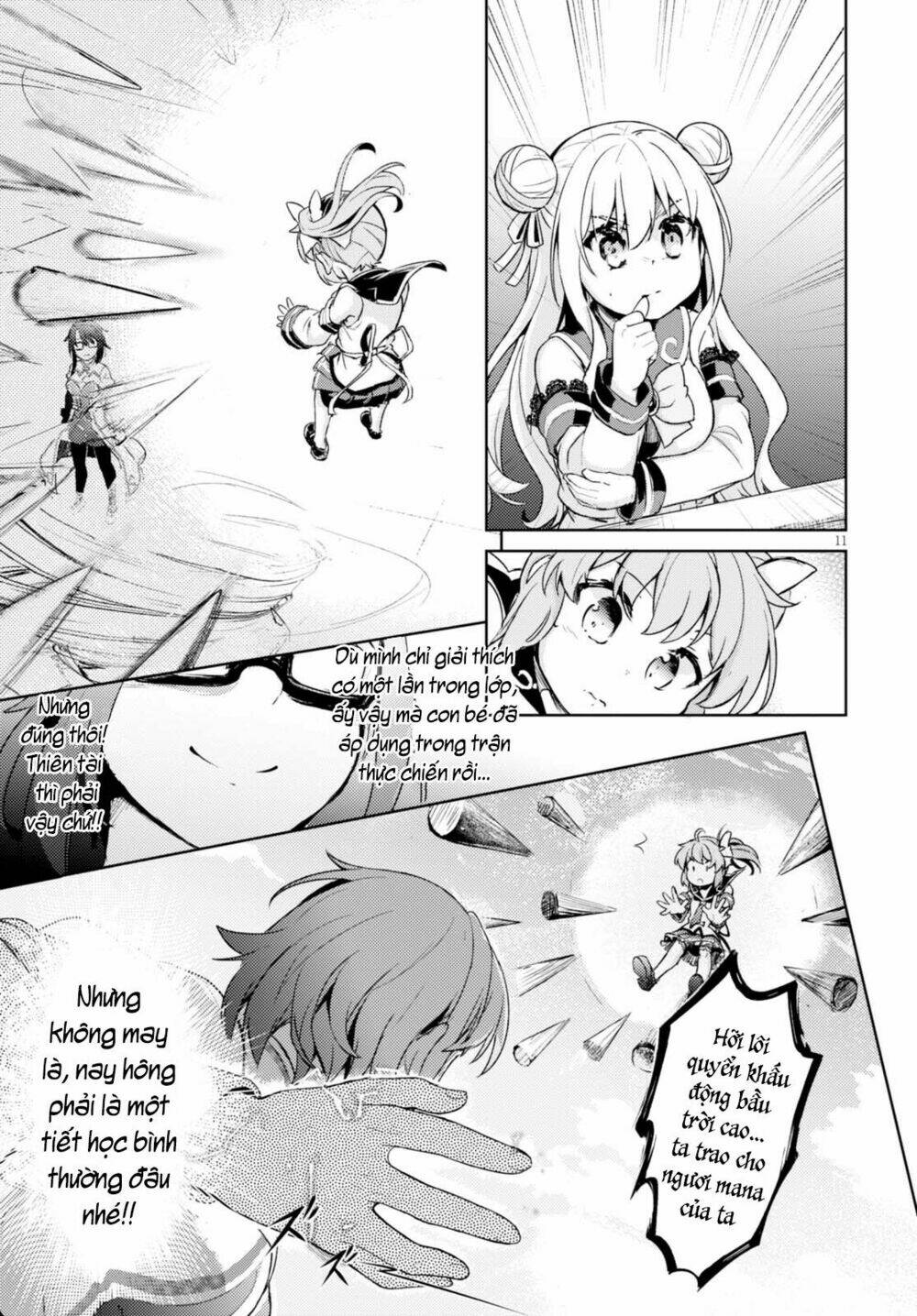 kenshi o mezashite nyugaku shitanoni maho tekisei 9999 nandesukedo!? chapter 5 11