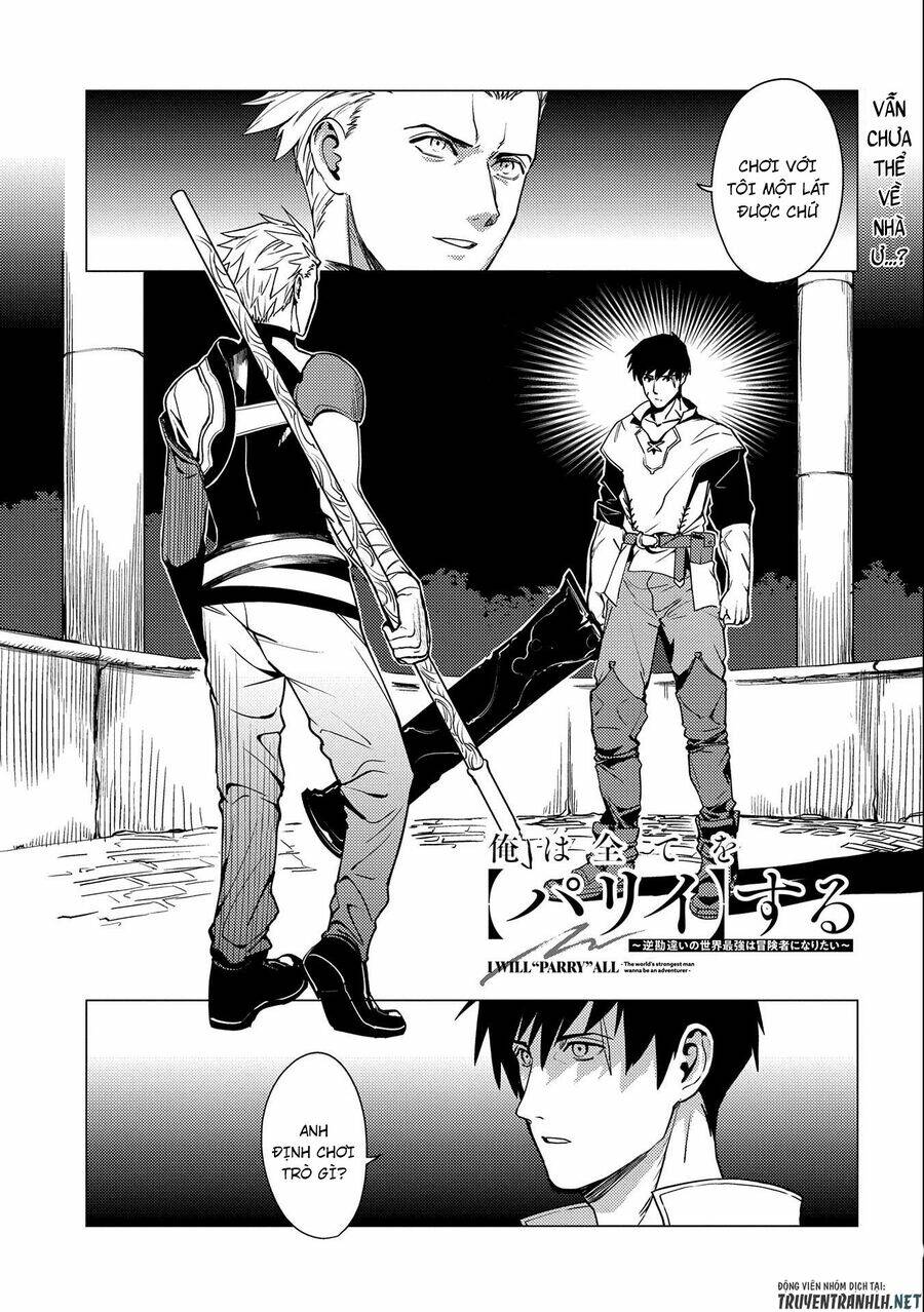 ore wa subete o “parry” suru: gyaku kanchigai no sekai saikyou wa boukensha ni naritai chapter 3 3