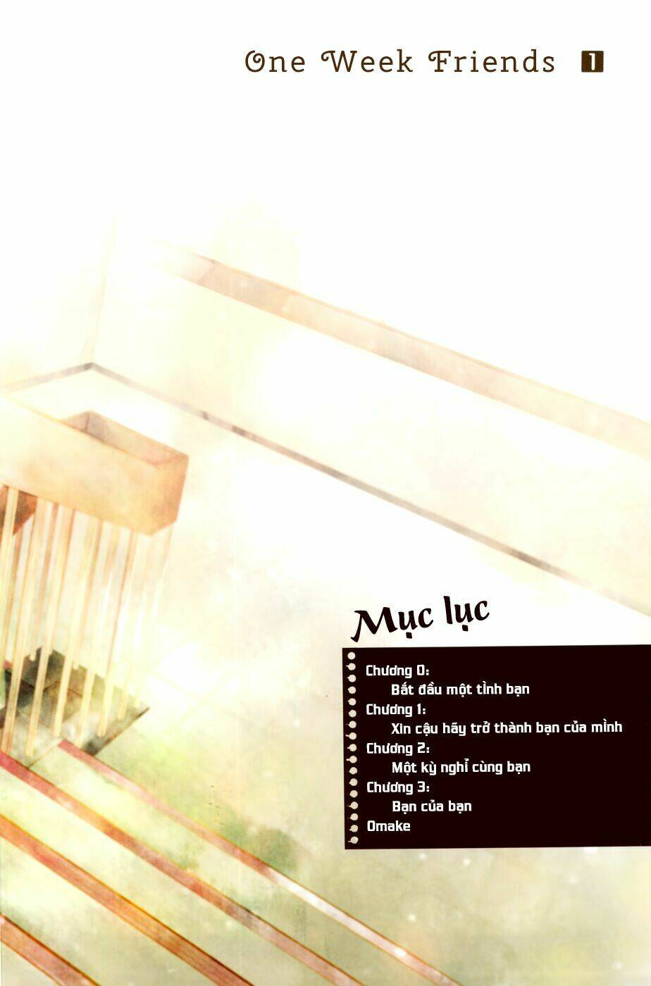 one week friends chapter 0 3