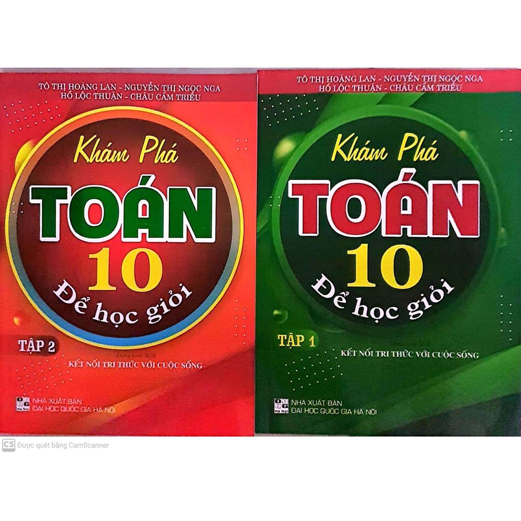Sách - Com Bo Khám Phá Toán Lớp 10 Để Học Giỏi Tập 1 + Tập 2
