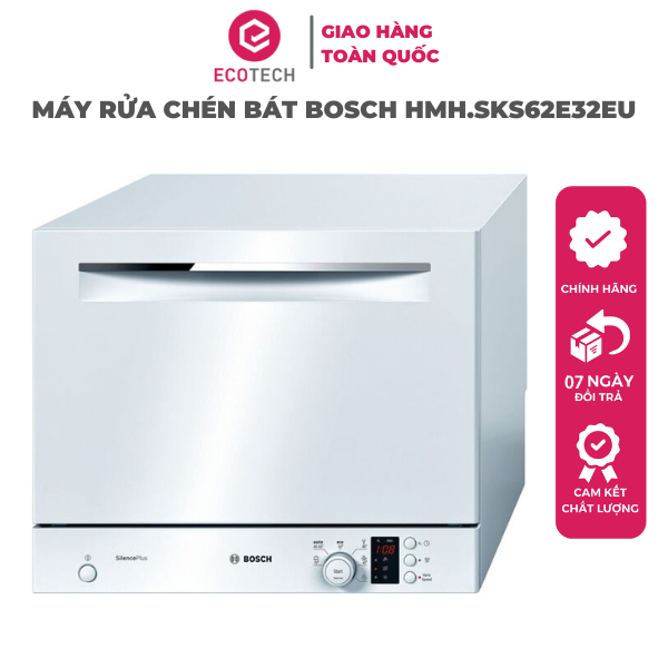 Máy Rửa Chén Bát BOSCH HMH.SKS62E32EU - Hàng Chính Hãng