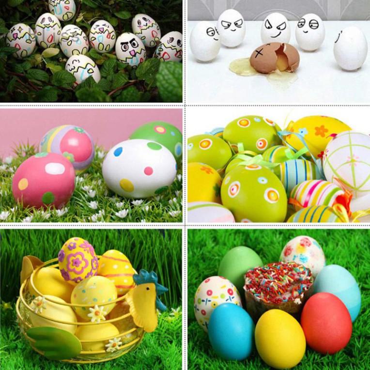 Gà Đẻ Trứng Giả Bằng Nhựa Trang Trí