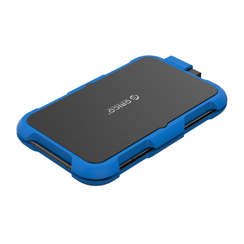 Hộp Đựng Ổ Cứng Di Động HDD Box ORICO 2739U3 ( Màu xanh) USB3.0/2.5 Nhựa ABS+Silica gel - Hàng Chính Hãng