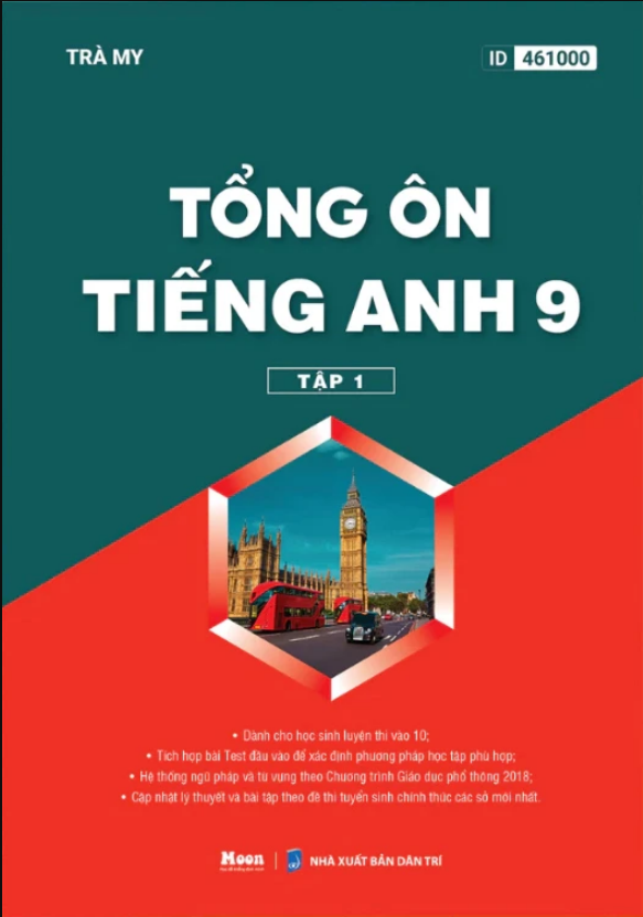 Sách - Tổng Ôn Tiếng Anh lớp 9 (Moon)