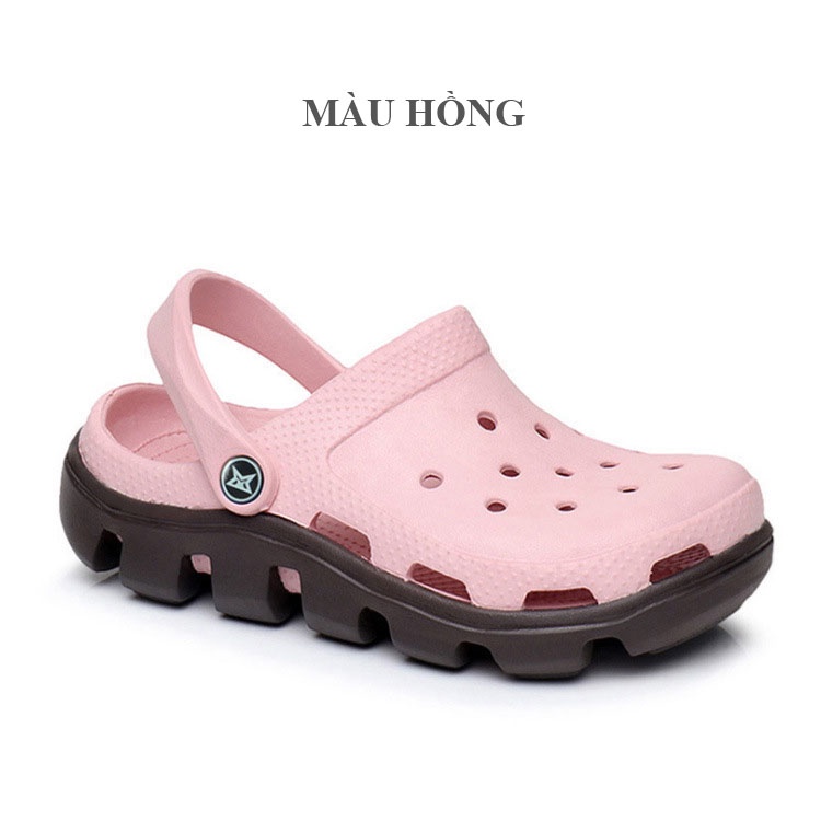 Dép Sục Lỗ Cá Sấu Unisex Siêu Nhẹ