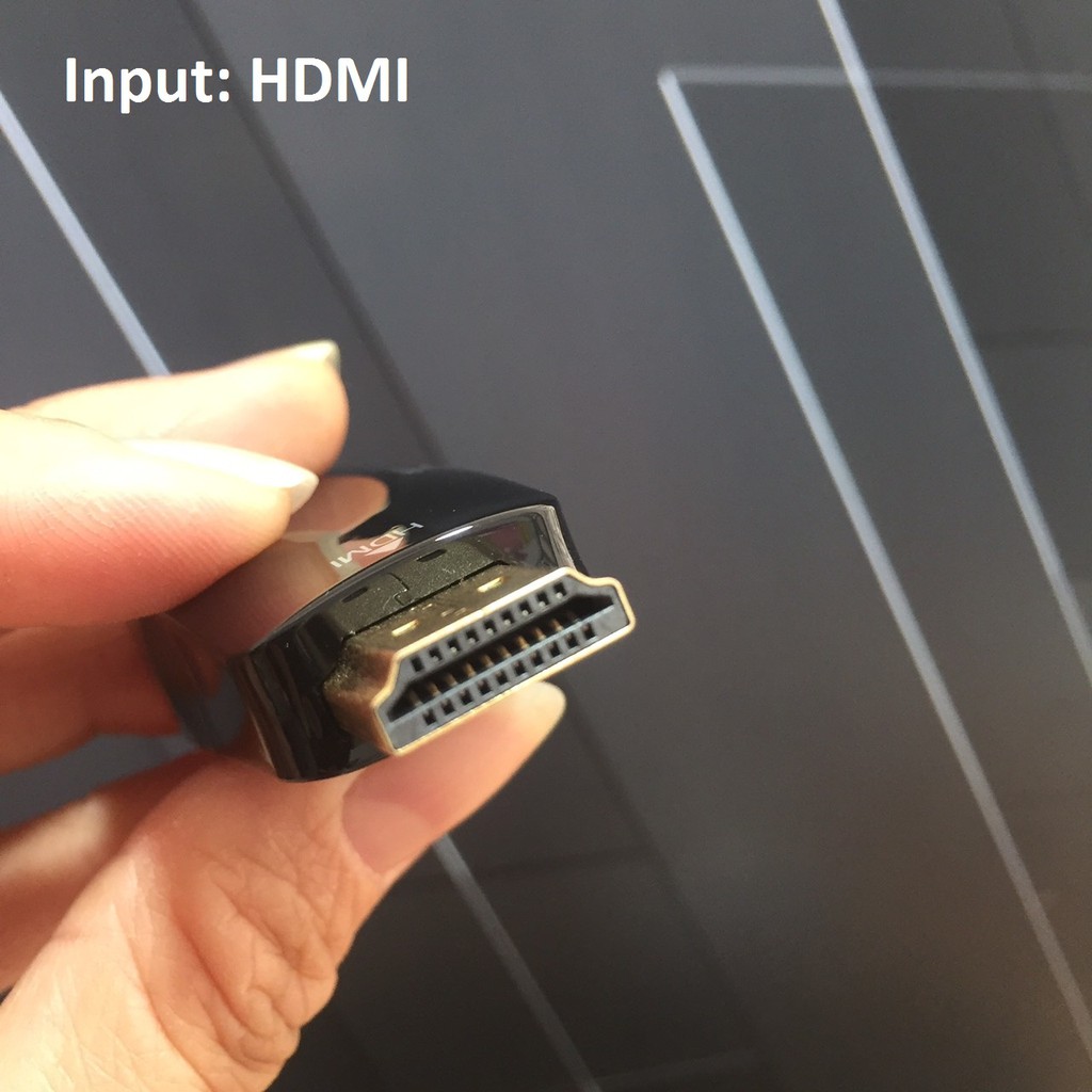 Đầu chuyển HDMI male ra VGA Female hỗ trợ 1080P và audio Vention AIDB0 - Hàng chính hãng