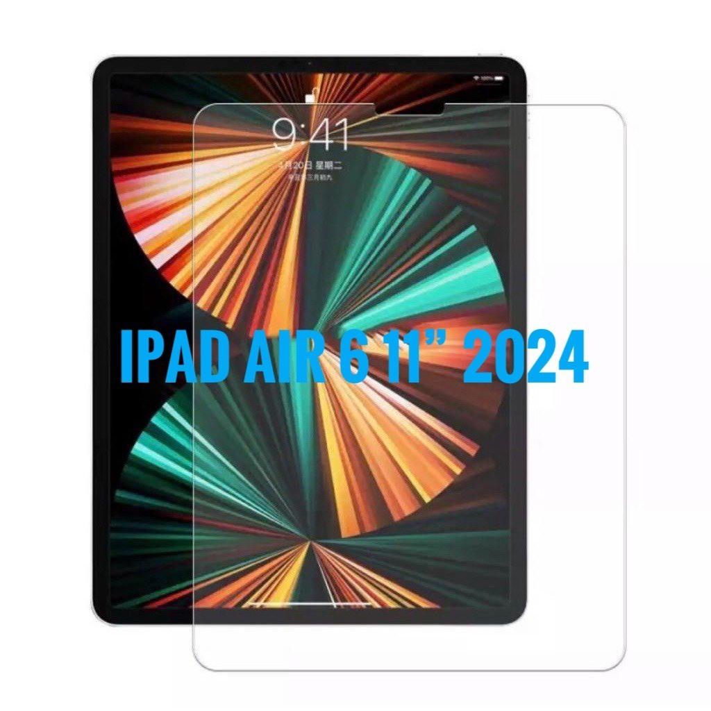 Kính cường lực iPad Pro M4 11 inch 2024 / Air 6 11 inch trong suốt Glass 9H