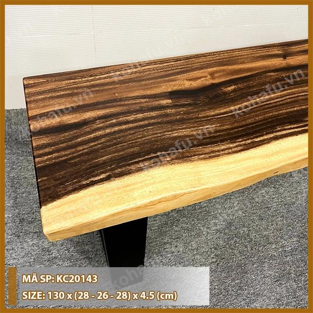 BĂNG GHẾ DÀI GỖ ME TÂY SIÊU VÂN - KC20140-143