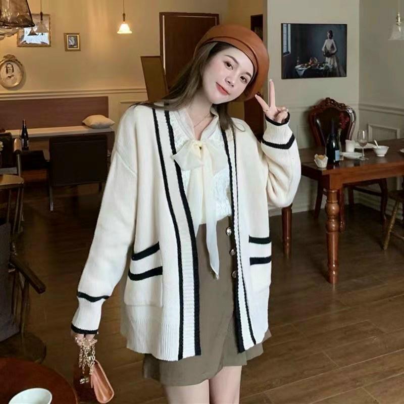 Áo khoác len cardigan nữ (ảnh thật+hàng sẵn