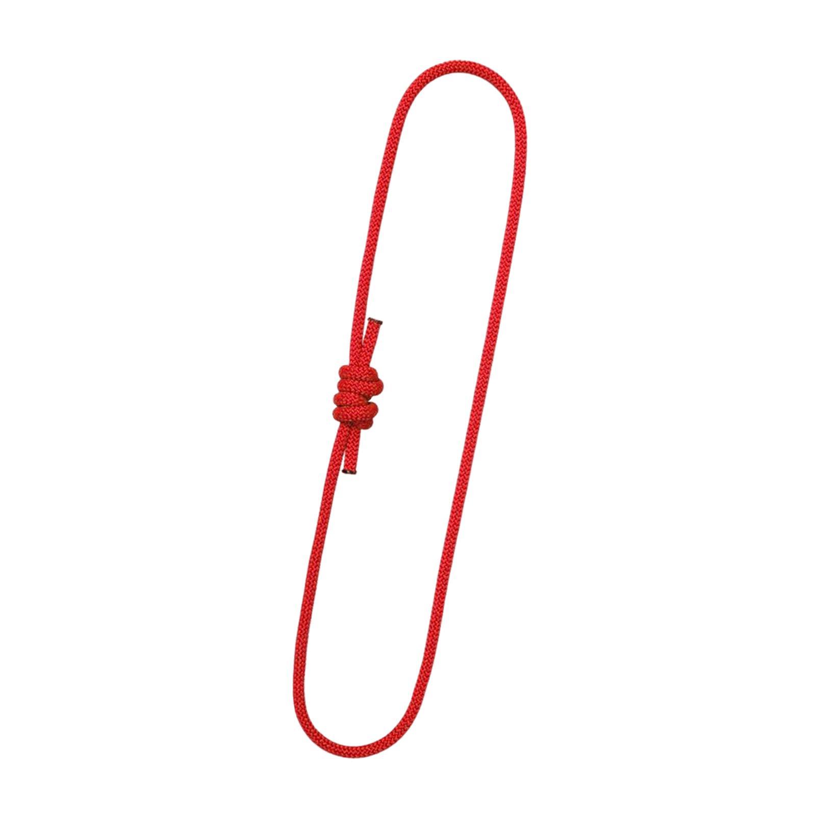 6mm Prusik Cord 120cm Length Knot Rope Braided Lanyard for Climbing Arborist