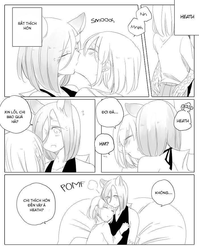 yêu quái cô đơn và cô bé bị mù chapter 13 8