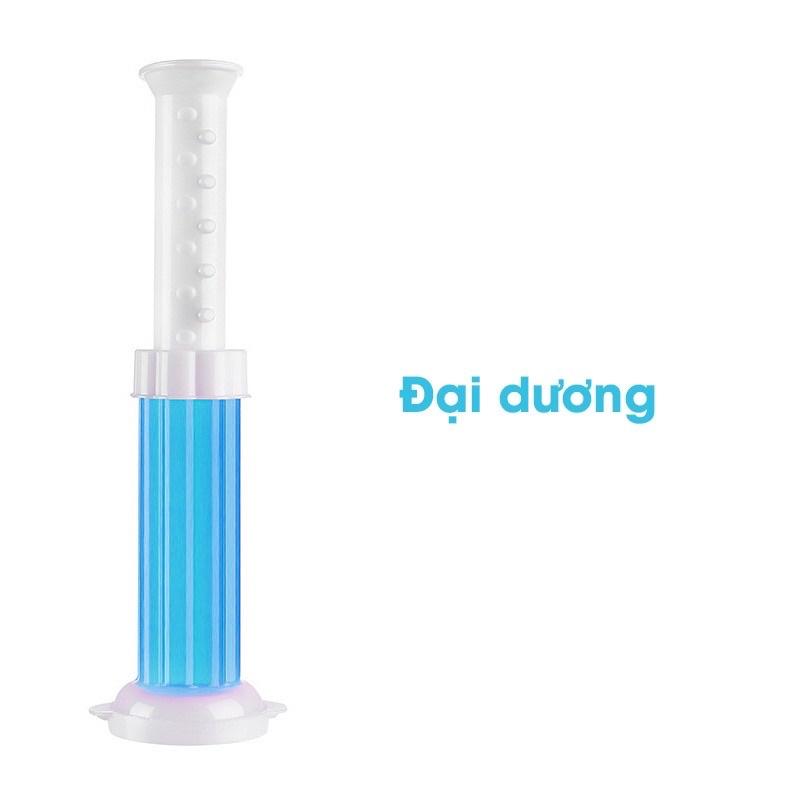 Gel khử mùi bồn cầu toilet dạng thạch hình bông hoa nhiều mùi hương - Gel thơm khử mùi nhà vệ sinh, diệt khuẩn bồn cầu