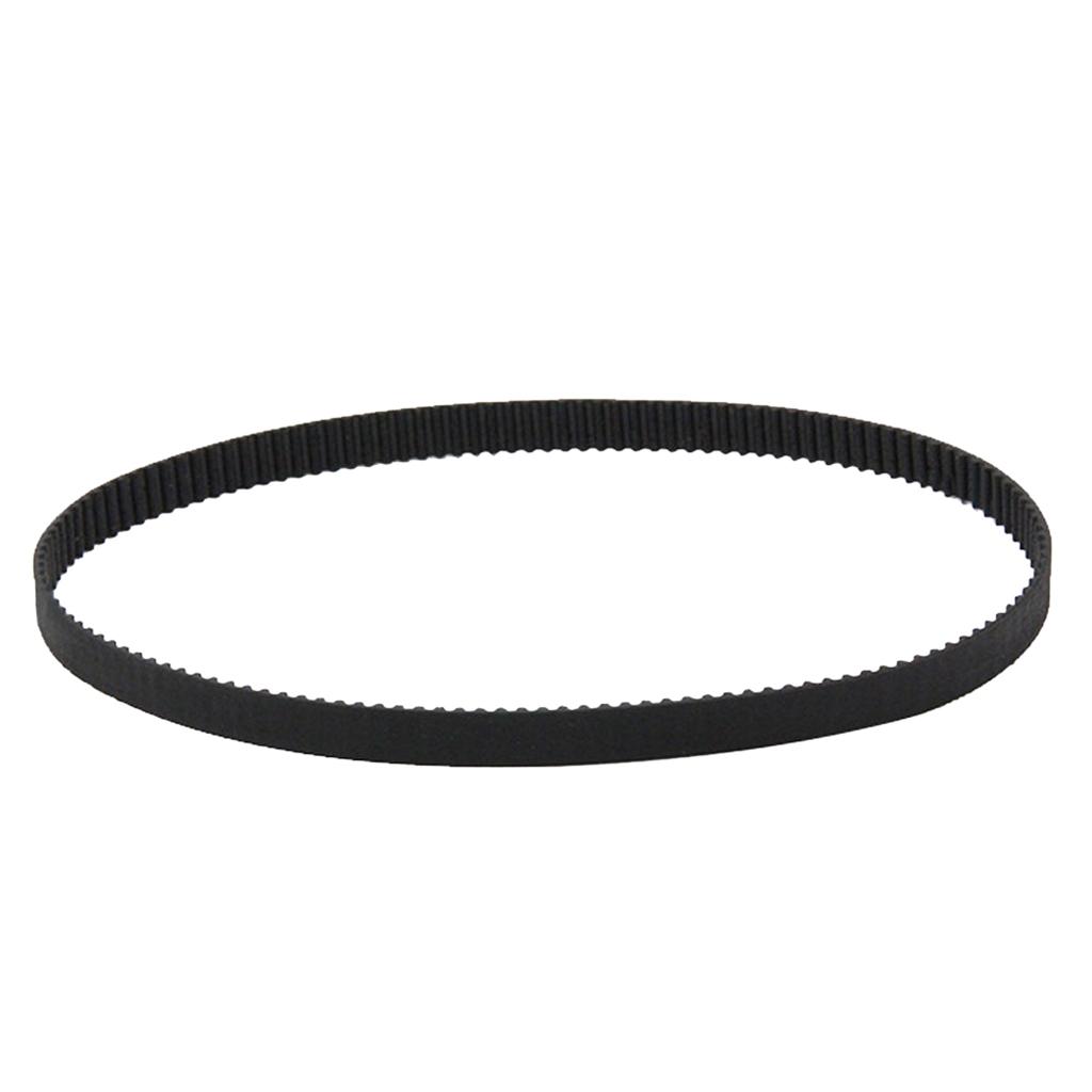 2x Various Size GT2 2mm Pitch 6mm Wide Synchronous Timing Belt 3D Printer Parts - Black, 400mm